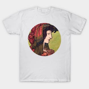 Vintage art portrait T-Shirt